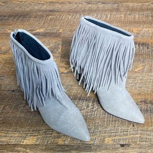 Nasty Gal Fringe Heels